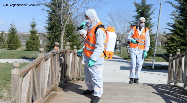 PARKLARA YOĞUN BAKIM
