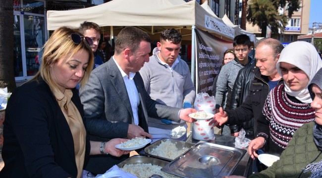 Torbalı'dan İdlib şehitlerine hayır