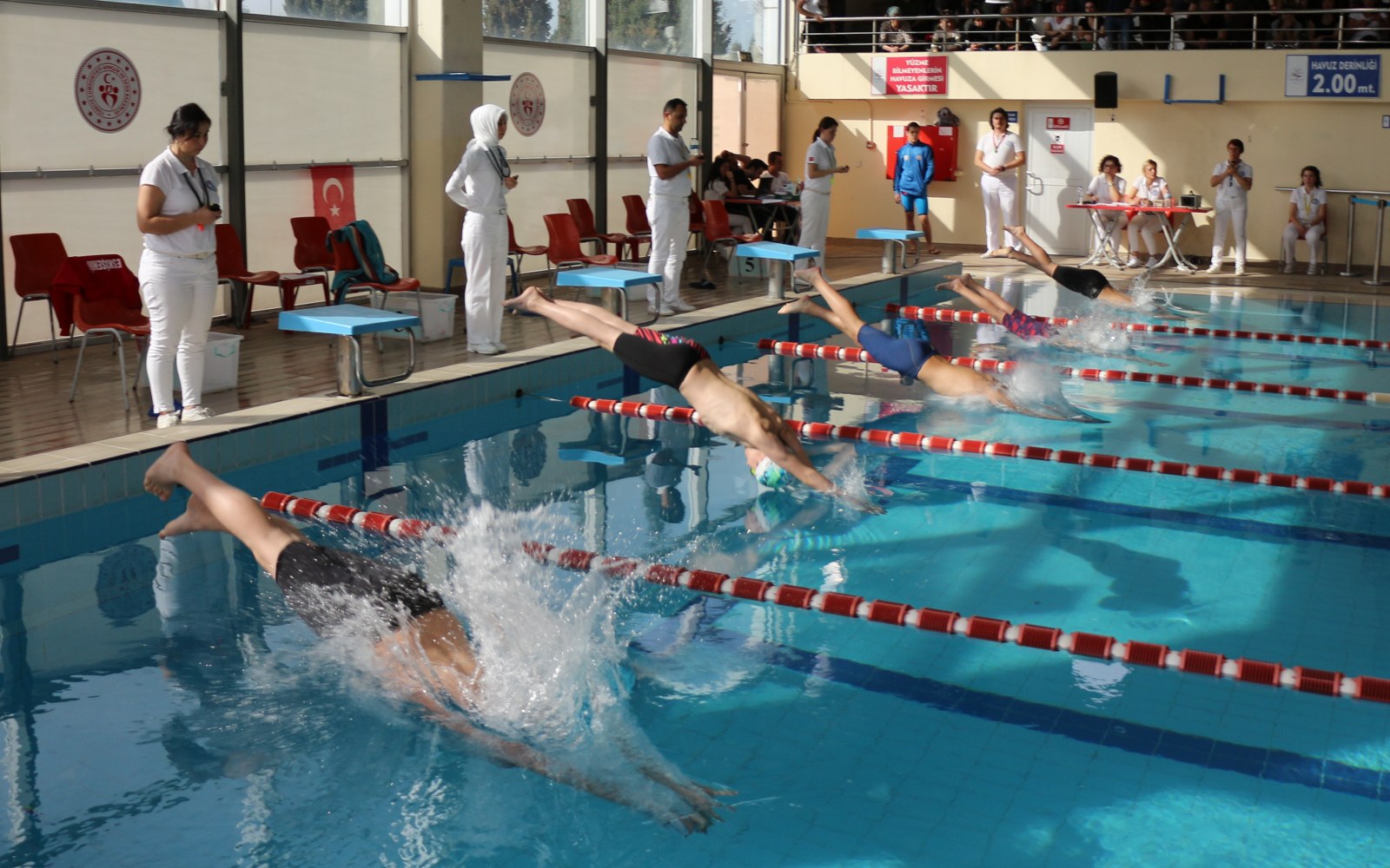 YILDIZ KULAÇLAR MANİSA'DA KIYASIYA YARIŞTI