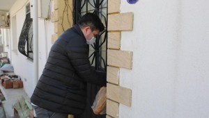 Başkan Kılıç fırını olmayan köylerde kapı kapı ekmek astı 