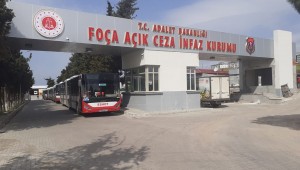 Foça Açık Ceza İnfaz Kurumundan 1247 kişi  izinli olarak  ayrılıyor  