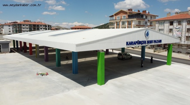 3 YENİ SEMT PAZARI TAMAMLANIYOR