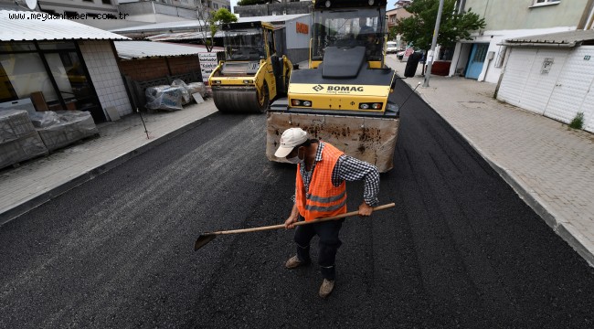 6 Ayda 20 Bin Ton Asfalt