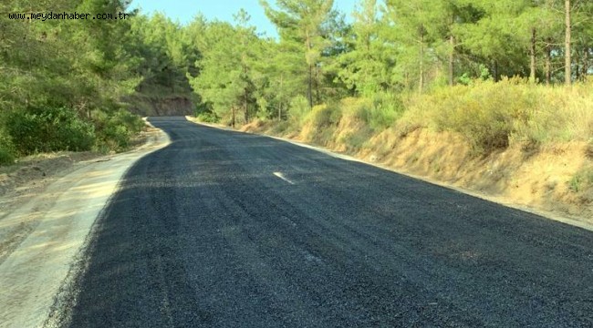 Andırın-Düziçi Yolu asfaltlanıyor