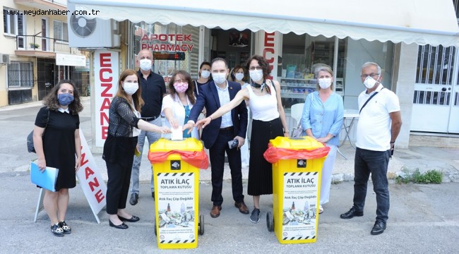 Balçova'da Atık İlaçlar çevreye zarar vermeyecek