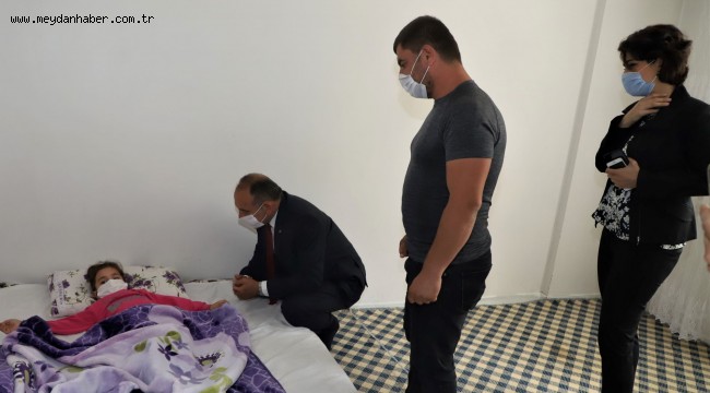 Başkan Akın'dan Minik Zeynep'e Ziyaret