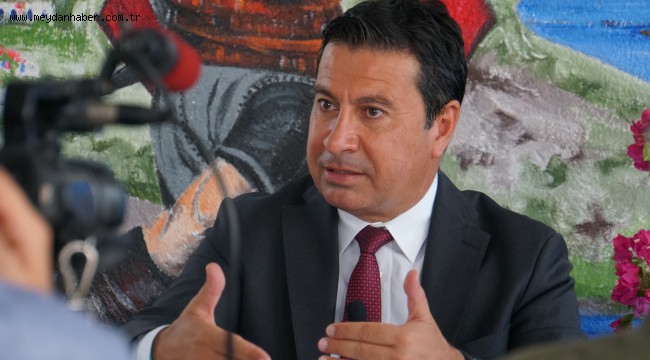 BAŞKAN ARAS GÜNDEMDEKİ SORULARA CEVAP VERDİ