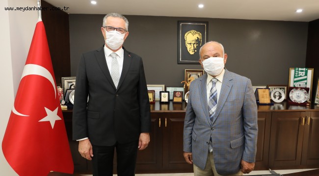 Başkan Arda'dan esnaf temsilcilerine destek ziyareti