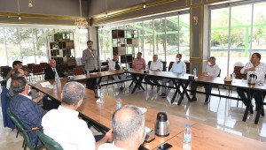 BAŞKAN ASYA, PANDEMİ SONRASI MUHTARLARLA İLK TOPLANTISINI YAPTI