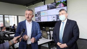 Başkan Büyükakın, "Trafiğin sinir uçlarını buradan yöneteceğiz"