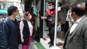 Başkan Hürriyet normalleşme adımıyla soluğu esnafın yanında aldı