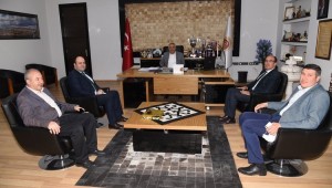 BAŞKAN MUSTAFA ÇÖL'DEN AFYONKARAHİSAR BELEDİYESİ'NE ZİYARET