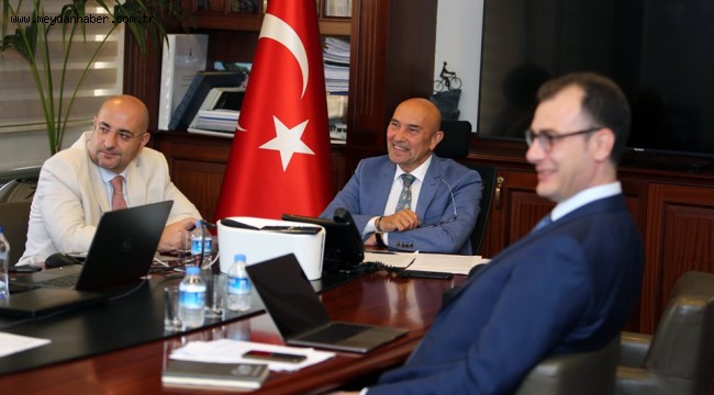 Başkan Soyer IFC'nin Sürdürülebilir Değişim toplantısında konuştu: