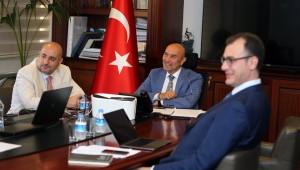 Başkan Soyer IFC'nin Sürdürülebilir Değişim toplantısında konuştu: