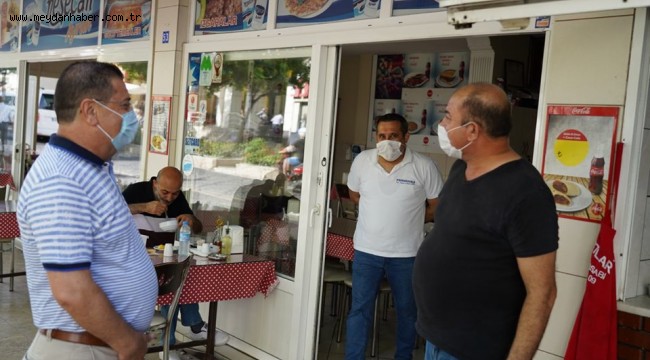 BAŞKAN TOKAT KADIAĞA CADDESİNDEYDİ..