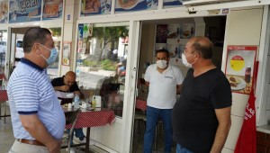 BAŞKAN TOKAT KADIAĞA CADDESİNDEYDİ..