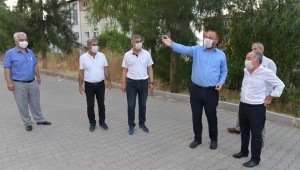 BAŞKAN UTKU GÜMRÜKÇÜ YENİDEN ŞAFAK MESAİSİNDE 