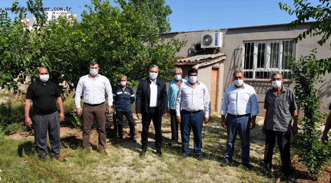 Başkan Uysal'dan geçmiş olsun ziyareti