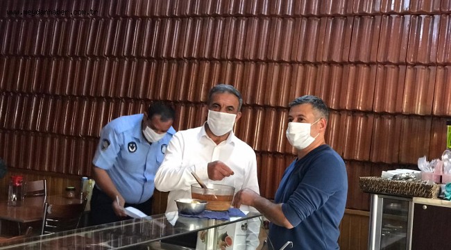 Başkan Yılmazlar normalleşme sürecinde esnafı ziyaret etti