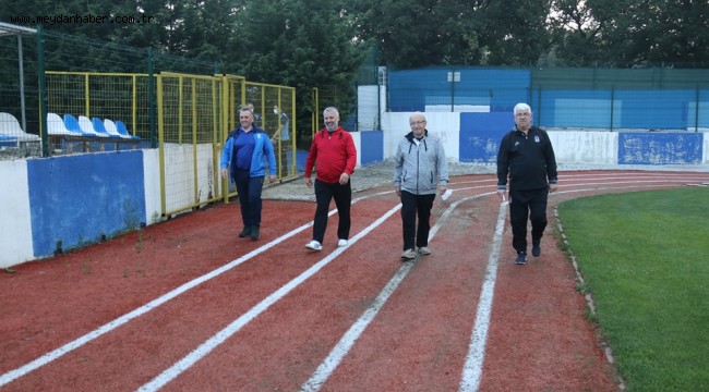 Başkan Yüksel ve Başkan Albayrak Birlikte Sabah Sporu Yaptı
