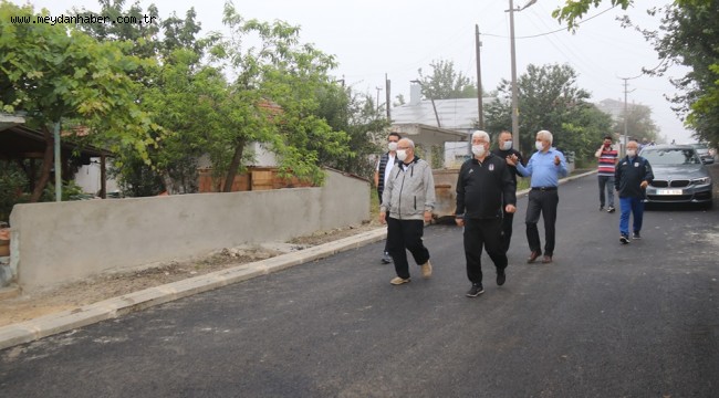 Başkan Yüksel ve Başkan Albayrak İncelemelerde Bulundu