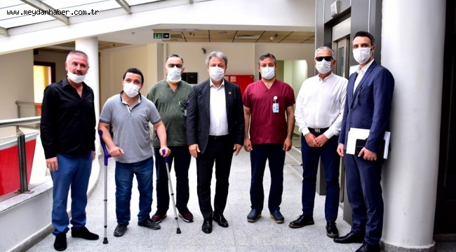 Bornova Belediyesi'nden sağlık kahramanlarına destek