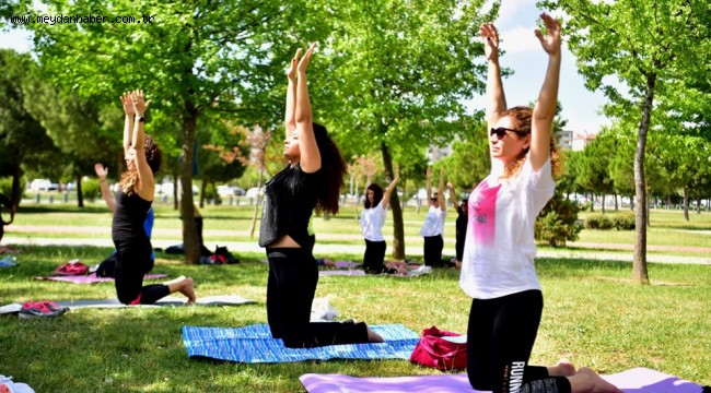Bornova'da yoga zamanı