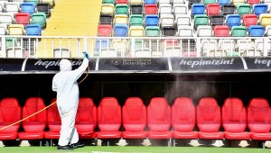 Bornova Stadı maçlara hazır