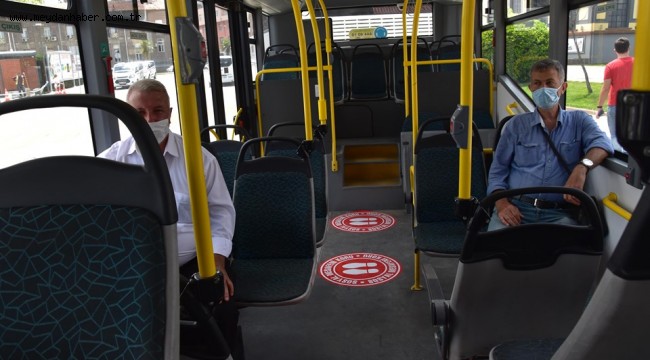 BTT otobüslerinde yeni tedbirler