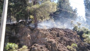 Büyükşehir İtfaiye'den Spil Dağı Yangınına Önemli Müdahale