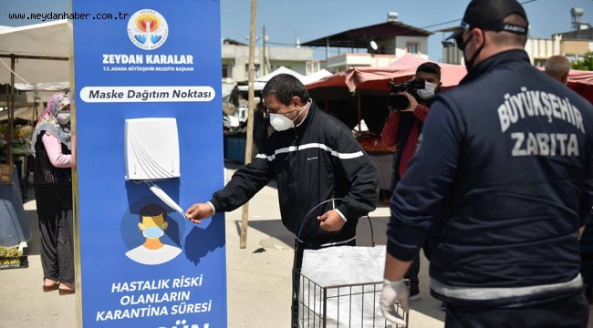 Büyükşehir koronavirüsle mücadelede zoru başardı