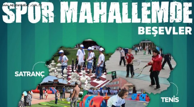 Büyükşehir'le spor her yerde