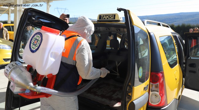 Büyükşehir Ulaşımda 35 Bin 663 Adet Dezenfekte Yaptı
