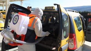 Büyükşehir Ulaşımda 35 Bin 663 Adet Dezenfekte Yaptı