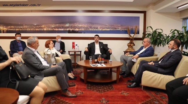 CHP Kartal İlçe Başkanlığı'ndan Başkan Gökhan Yüksel'e Ziyaret