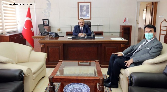 Dündar'dan Vali Canbolat'a Ziyaret