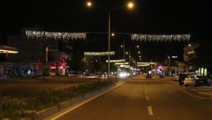 Edirne Caddesinde Görsel Şölen Oluştu