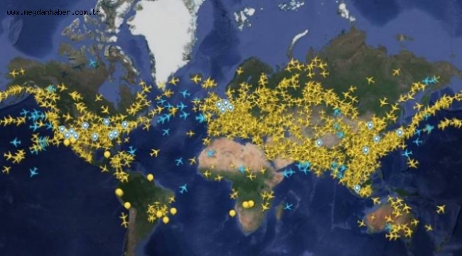 Günlük uçuş trafiği mart sonrası ilk kez 50 bini geçti