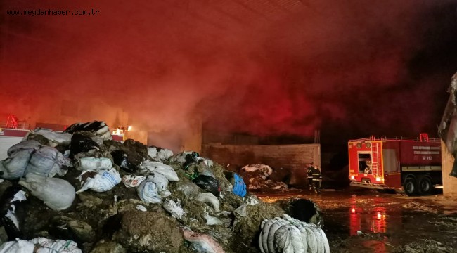 HBB'DEN KIRIKHAN'DA ÇIKAN YANGINA HIZLI MÜDAHALE