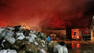 HBB'DEN KIRIKHAN'DA ÇIKAN YANGINA HIZLI MÜDAHALE