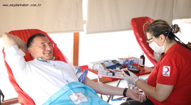 HBB VE TÜRK KIZILAYI'NDAN KAN BAĞIŞI KAMPANYASI