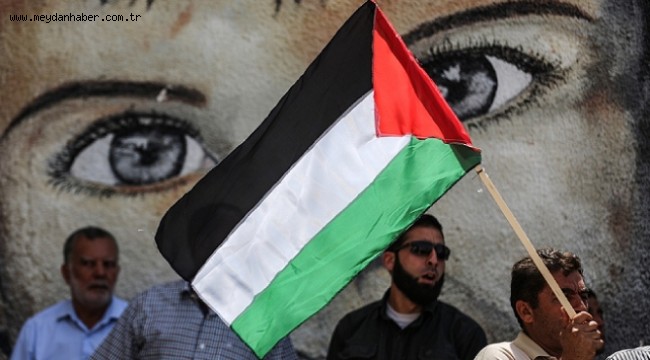 İsrail'in ilhak planı Gazze'de protesto edildi