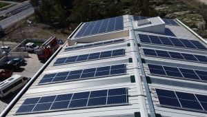 İzmir'de dört tesisin çatısına güneş paneli kuruldu