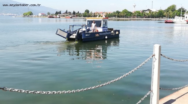 İzmit Körfezi atıklardan temizleniyor