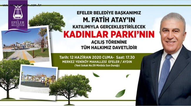 KADINLAR PARKI AÇILIYOR!