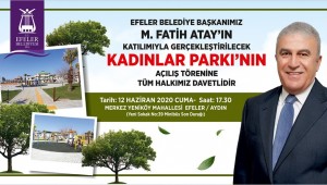 KADINLAR PARKI AÇILIYOR!