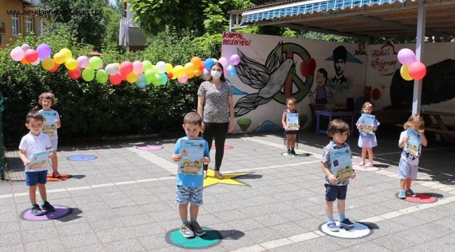 Kartal Belediyesi Kreşlerinde Karne Heyecanı