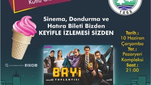 Keşan Belediyesi'nden Arabalı Sinema Gecesi…