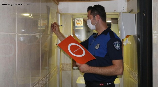 Konak'ta Turuncu Çember denetimi