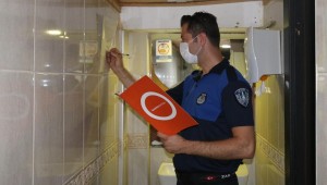 Konak'ta Turuncu Çember denetimi